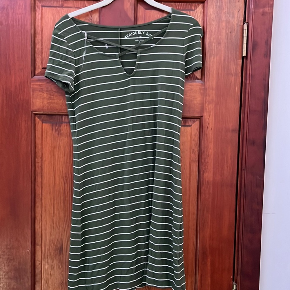 Striped Tshirt dress